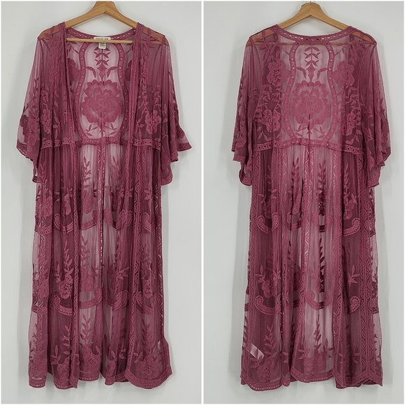 Rachel Zoe Tops - Rachel Zoe | lace duster